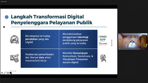 4 Langkah Transformasi Digital Pelayanan Publik Ala Kementerian Panrb