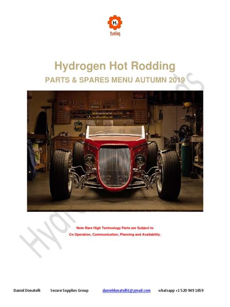 Christmas 2019 special vouchers @ velux. Hydrogen Hot Rod Price List Autumn 2019 | Ignition System ...