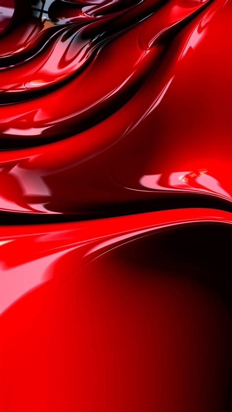 #Abstract #fractal, #structure, #surface, #shape, #red #wallpapers hd ...