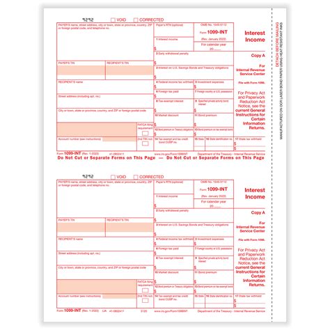 1099 Int Federal | Form 1099-INT | Formstax