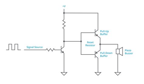Piezo Buzzer Circuit Diagram
