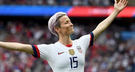Megan Rapinoe Bbc Deletes Tweet Asking If A Pink Haired Lesbian Can Be A Hero Pinknews