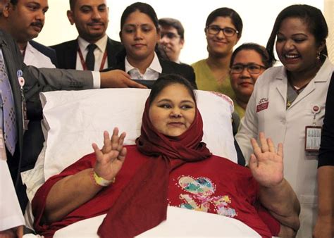 Worlds Fattest Woman Eman Abdul Atti 37 Dies In Hospital In Abu