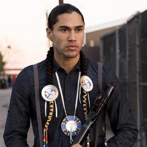 Model Citizen Martin Sensmeier Native American Hair Native American