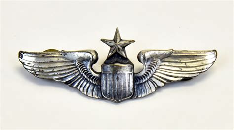 Senior Pilot Wings Worn By Capt Morgan National Museum Of The United