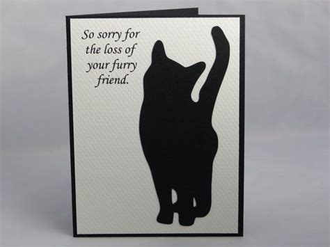 Handmade Greeting Card Pet Sympathy Card Loss Of Pet Card Loss Of