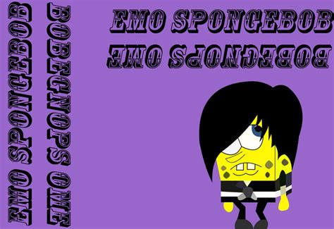 Emo Spongebob By Frackobertward On Deviantart