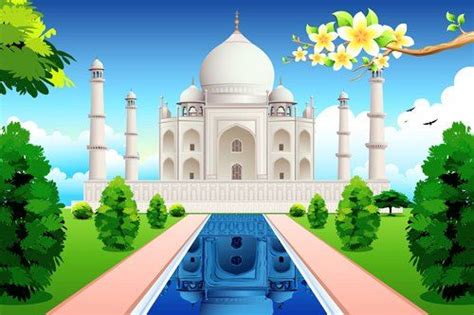 Gambar sketsa masjid sederhana nampak seperti masjid biasa yang kecil. Gambar Masjid Kartun - Taj Mahal | Gambar, Arsitektur, Kartun