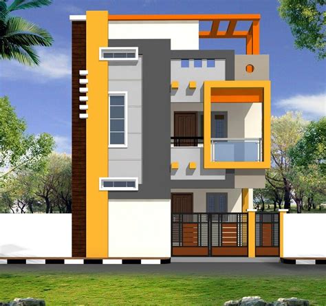 Indian House Front Elevation Designs Photos 2021 Double Floor Best