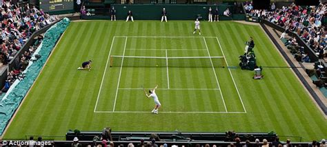 Wimbledon Ground Staff Renovate Centre Court Nine Days After Andy