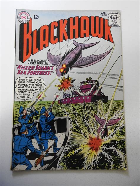 Blackhawk 183 1963 Fn Condition Comic Books Silver Age Dc