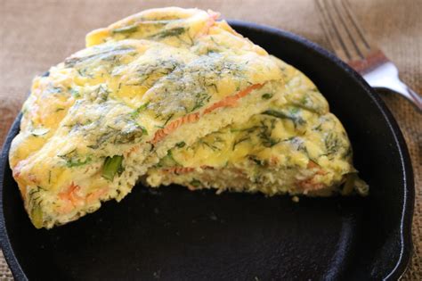 Salmon And Dill Frittata Wade And Harvest