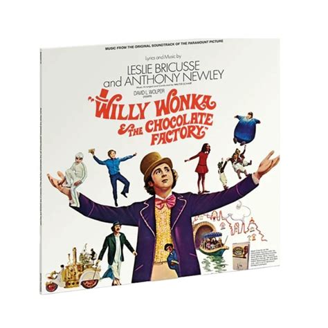 Willy Wonka And The Chocolate Factory Exclusive Gold Vinyl Lp Vinceron