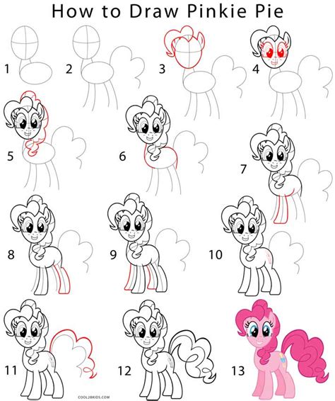 How To Draw My Little Pony Characters Draw Hjr