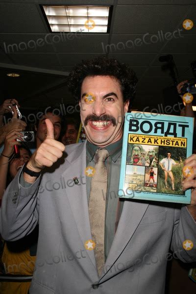 Photos And Pictures Borat Sagdiyev At An Instore To Promote His Book