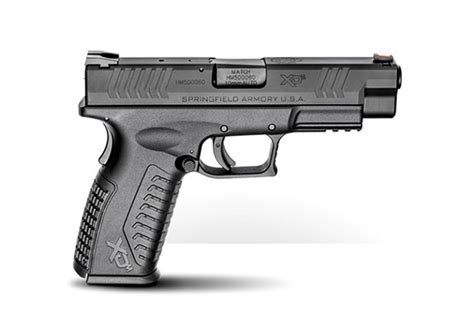 It's also quite pleasant to shoot and surprisingly accurate. New Springfield XDM, Full Size Pistol, 10mm, 4.5″ Barrel, Black Polymer Frame, Fiber Optic Front ...