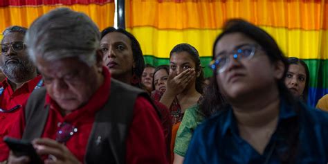 India’s Top Court Rules Against Allowing Same Sex Marriage Wsj