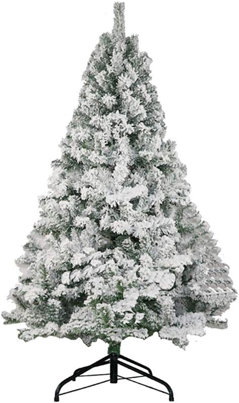 4ft Premium White Snowflocked Christmas Tree Unit Artificial Hinged