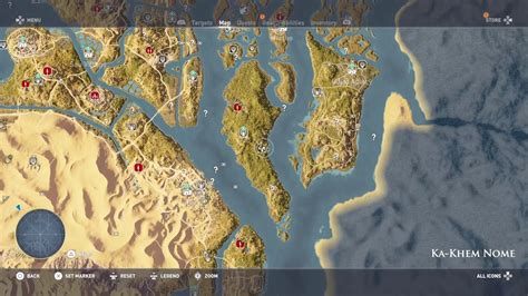 Assassins Creed Origins Map Locations Maps For You