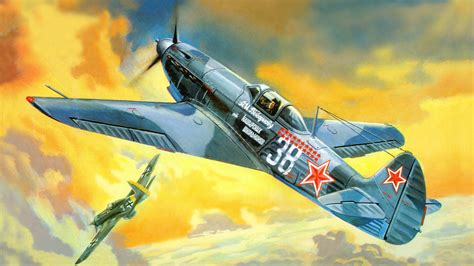 1920x1080 Yak 9 Soviet Aircraft Art Single Engine Coolwallpapersme