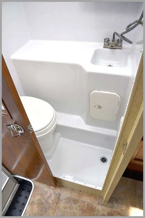 25 Cozy Camper Combo Shower And Toilet Ideas For More Comfortable