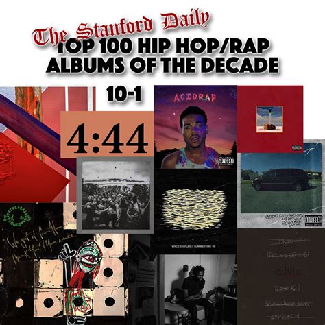 Top 100 Hip Hoprap Albums Of The 2010s 10 1