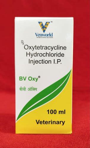 Venkys Oxytetracycline Hydrochloride Injection Packaging Size 100