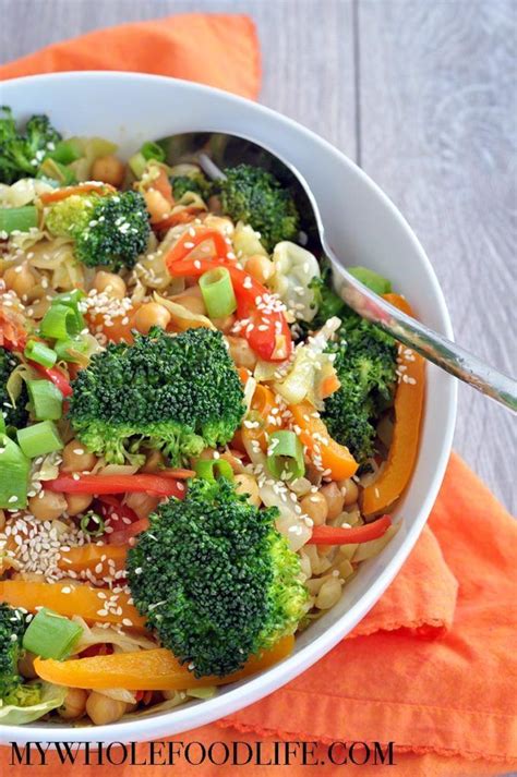 This Healthy Veggie Loaded Chickpea Stir Fry Is A Great Way To Use