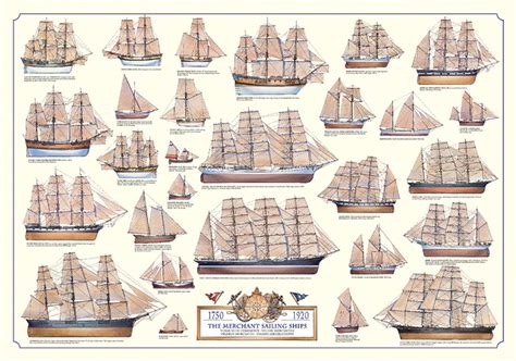 Types Of Sailing Ships Chart Focus