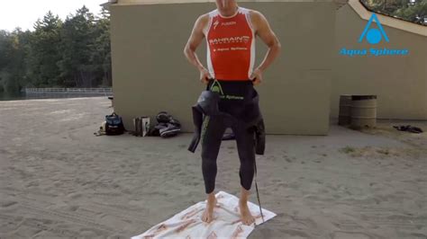 How To Put On A Wetsuit Tips Triathlon Store Youtube