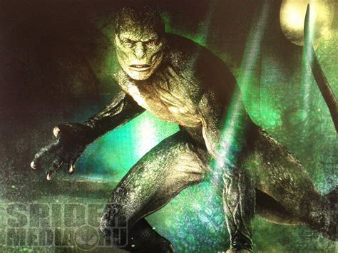 Officialthe Lizard Concept Art The Amazing Spider Man2012 Photo