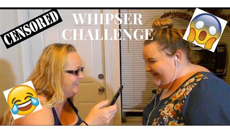 Whisper Challenge W Mom 18 Youtube