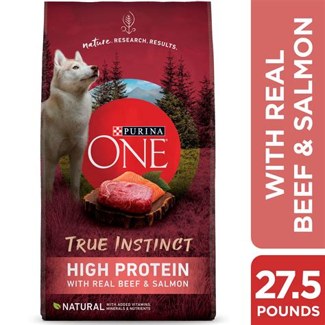 Purina One Natural High Protein Dry Dog Food True Instinct With Real