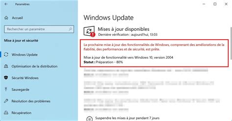 Télécharger Et Installer Windows 10 2004 20h1 Le Crabe Info