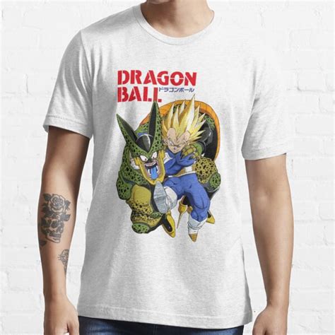 Vegeta Vs Cell Dragon Ball Z Super Vegeta Manga Cover T Shirt For Sale By Saucyshirts