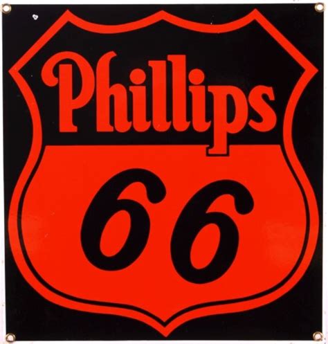 Phillips 66 Porcelain Sign