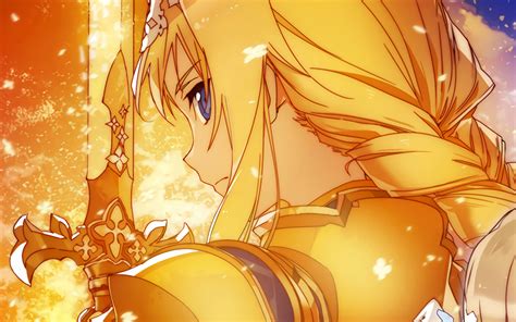 Download Alice Zuberg Anime Sword Art Online Alicization Hd Wallpaper