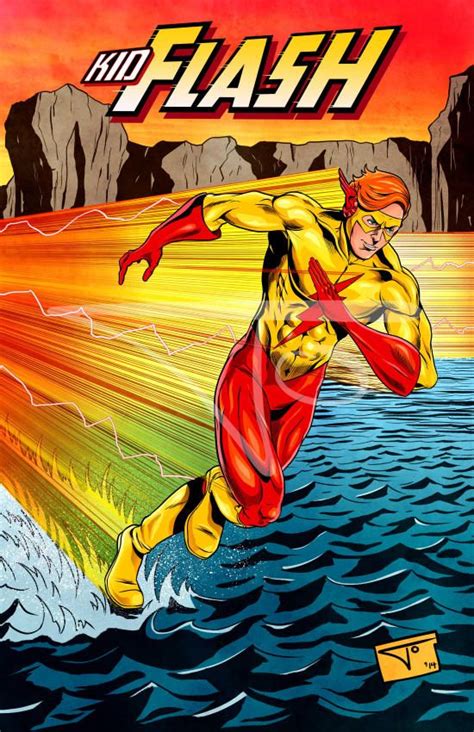 334 Kid Flash Wally West By Bielero On Deviantart Kid Flash Wally