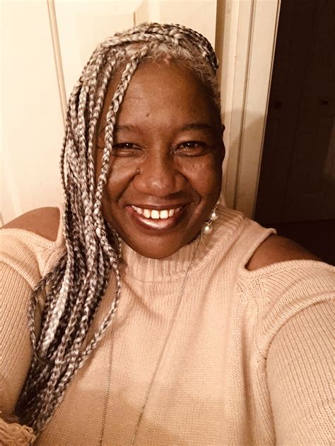 Salt and pepper micros/microbraids with silver highlights. Love my salt and pepper braids | Hair styles, Hair, Braids