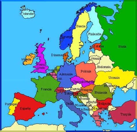 Mapa De Europa Bing Imagenes Mapa De Europa Mapa Politico De Images