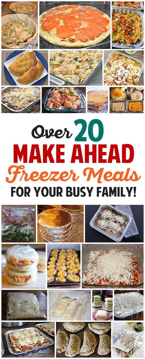 Easy christmas starter recipes you can make ahead. Make Ahead Freezer Meals Recipes for Your Busy Family ...