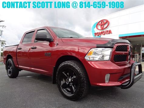 Awesome Amazing 2015 Dodge Ram 1500 2015 1500 Crew Cab 4x4 Red 4wd 2015