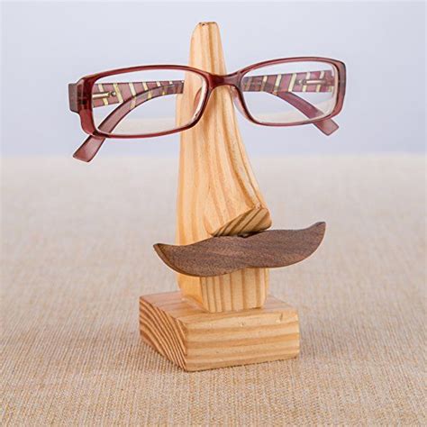 Rusticity Wooden Eyeglass Holder Handmade 3 5x1 5in Wood Shop Projects Wooden Glasses