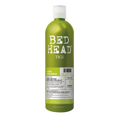 Tigi Bed Head Urban Anti Dotes Re Energize Shampoo 750ml