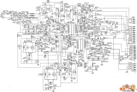 Tv Circuit Diagram - Circuit Diagram Images