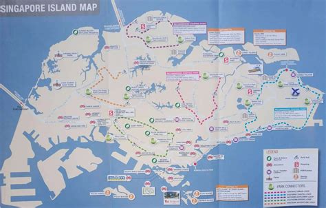 Sentosa Island Singapore Map