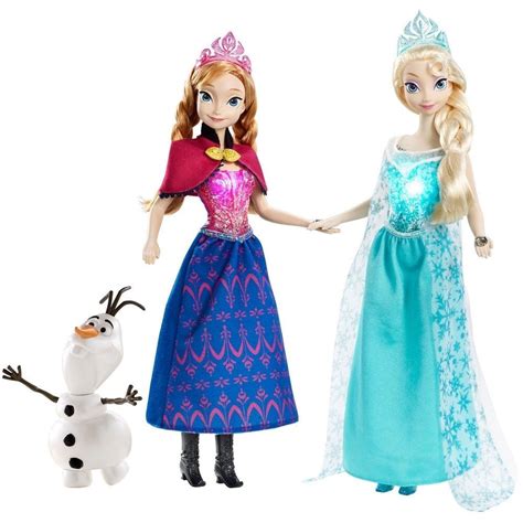 Disney Frozen Musical Magic Anna And Elsa Doll Set Elsa And Anna Dolls Elsa Doll Frozen Elsa