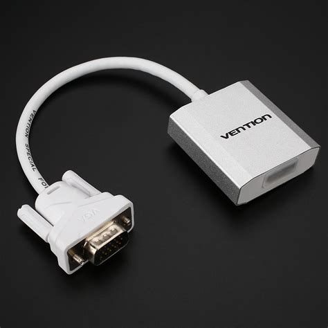 Vga Male To Hdmi Female Video Cable Adapter Hd 1080p Audioandmicro Usb
