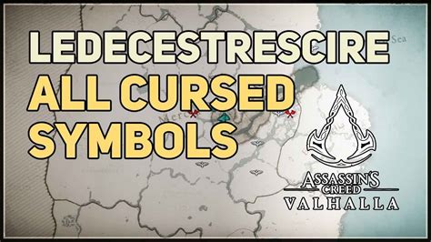 All Cursed Symbols In Ledecestrescire Assassin S Creed Valhalla YouTube