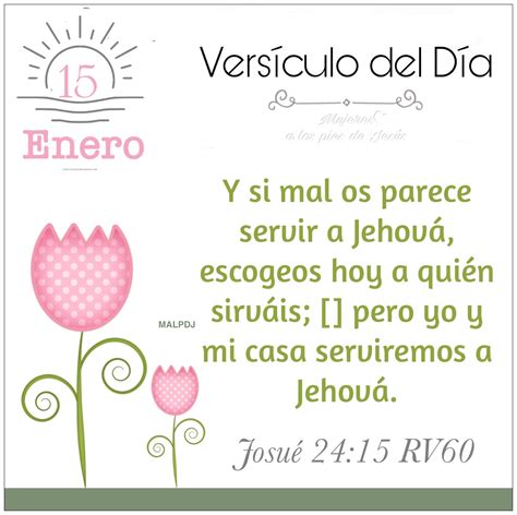 Versículo del Día Josué 24 15 RV60